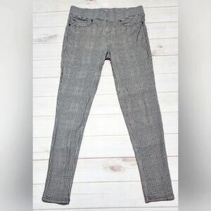 Seven7 Plaid Pull On Ponte Leggings Small - New Without Tags
